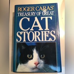 Roger Caras' Cat Stories by Roger A. Caras (1987, Hardcover)